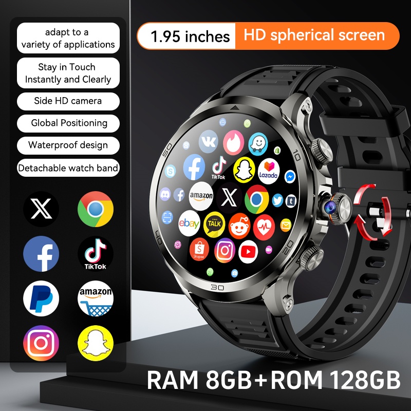 Seaweed Snack - Reloj inteligente H19 original Android 10.0