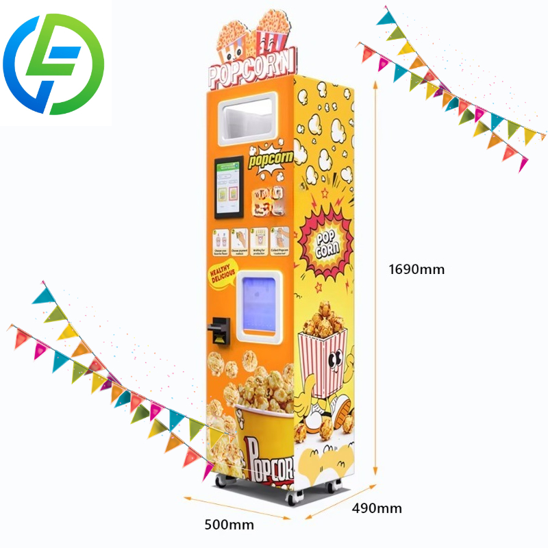 Popcorn - Máquina Expendedora de Palomitas Personalizada con