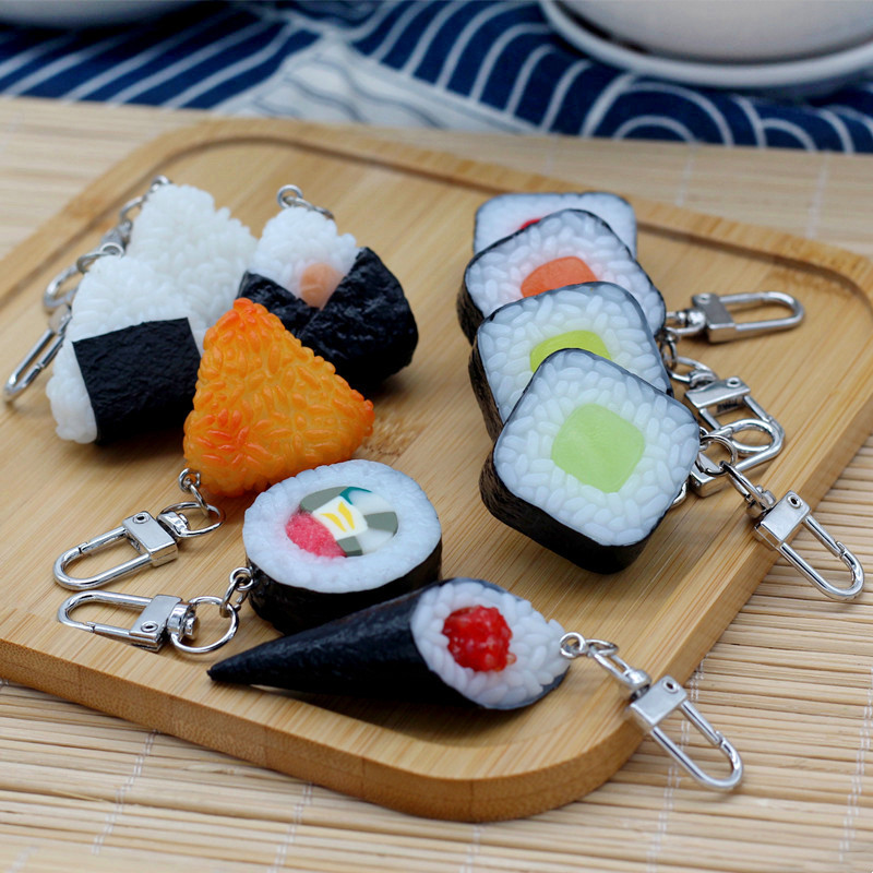 Seaweed Snack - Colgante de comida simulada de PVC,
