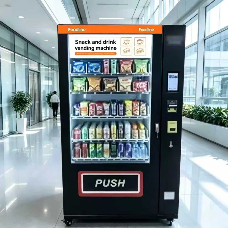 Food Snacks Drinks - Máquina Expendedora Combinada de Alimentos y