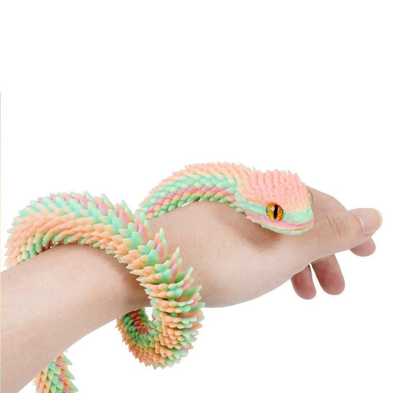 Serpiente impresa en 3D, jugue - Gummy Candy reseña y precio
