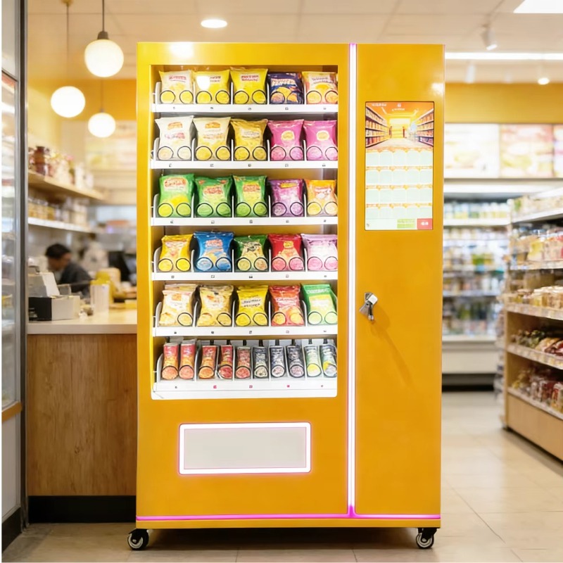 Máquina Expendedora Automática - Food Snacks Drinks reseña y precio