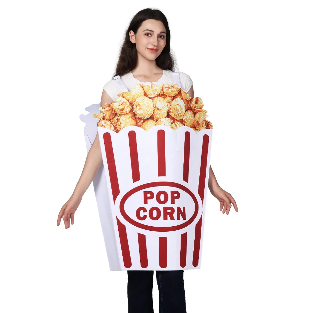 Disfraz de Cosplay de Palomita - Popcorn reseña y precio