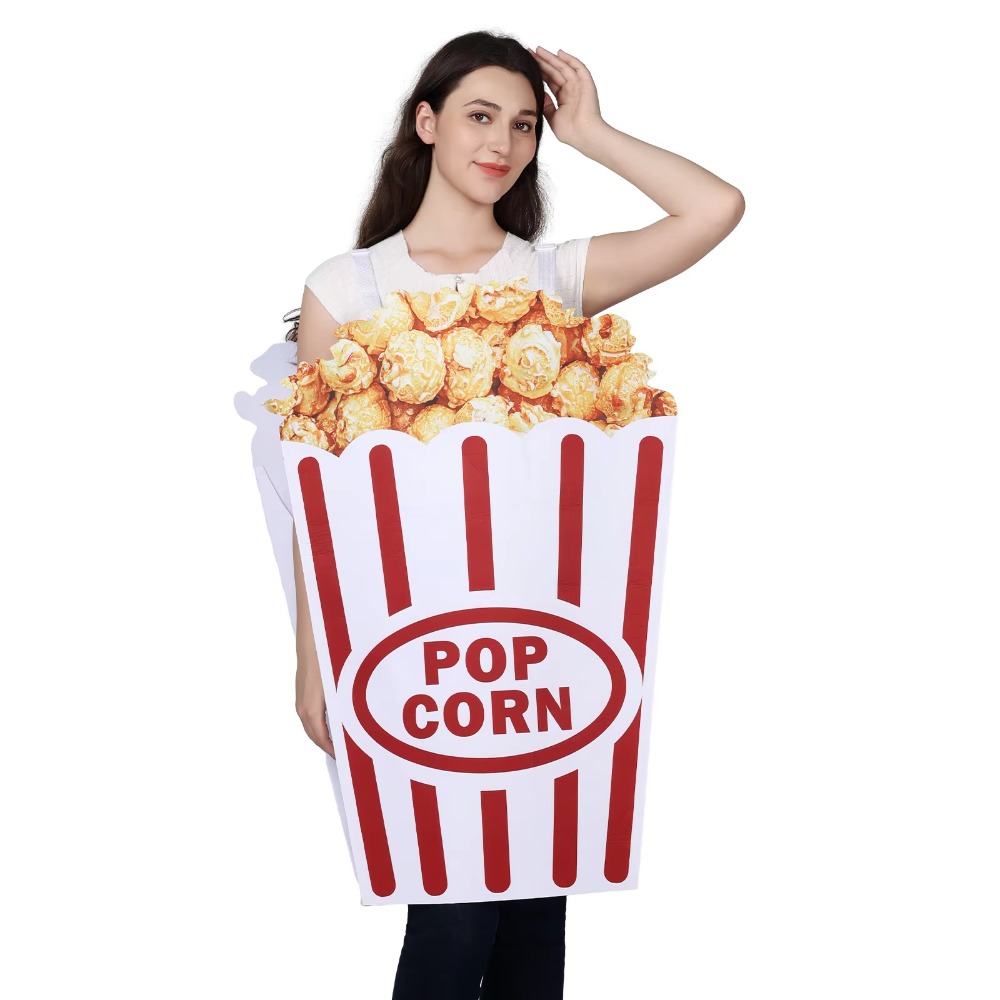 Disfraz de Cosplay de Palomita - Popcorn reseña y precio
